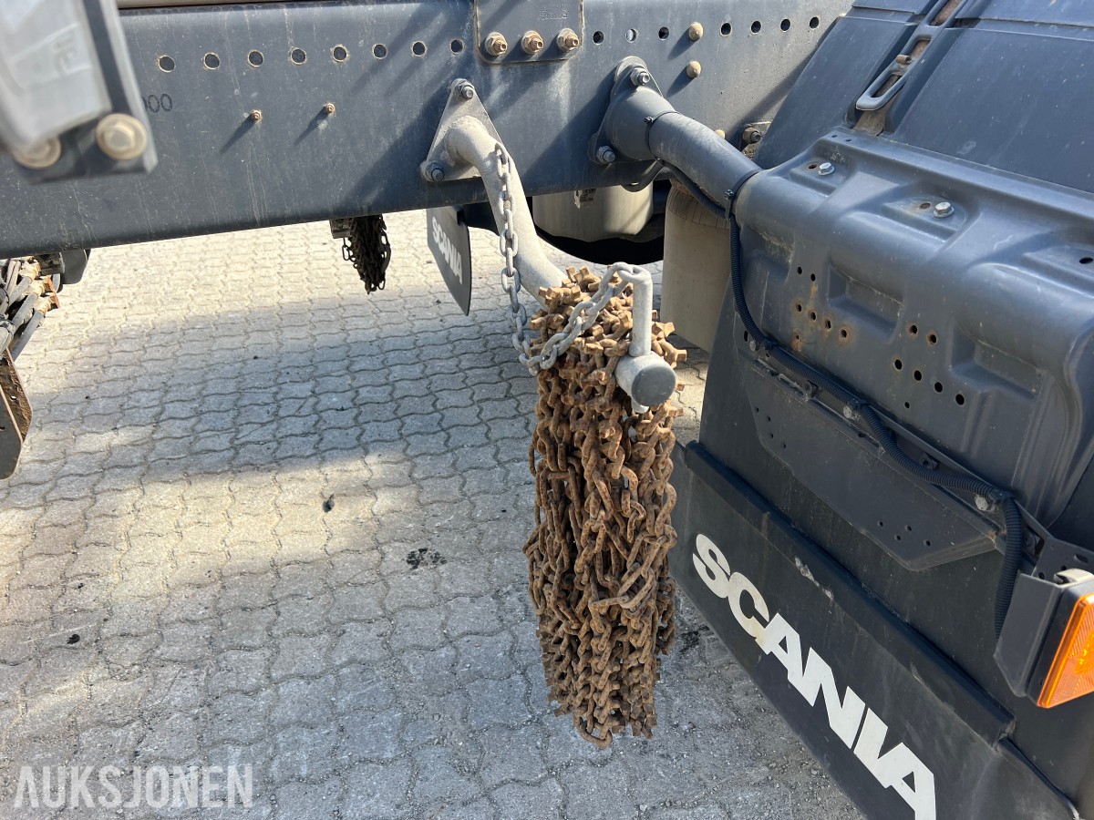 2018 Scania P 500 6x2*4NB vekselflakbil med Zepro bakløfter
