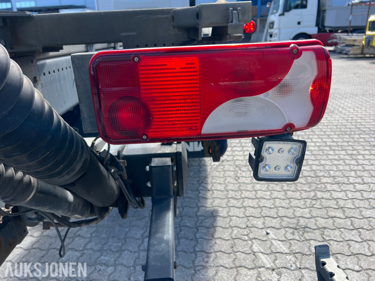 2018 Scania P 500 6x2*4NB vekselflakbil med Zepro bakløfter