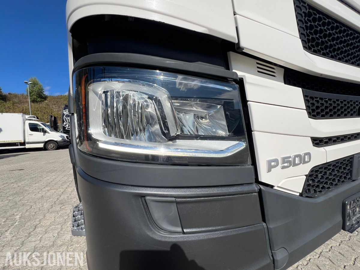 2018 Scania P 500 6x2*4NB vekselflakbil med Zepro bakløfter
