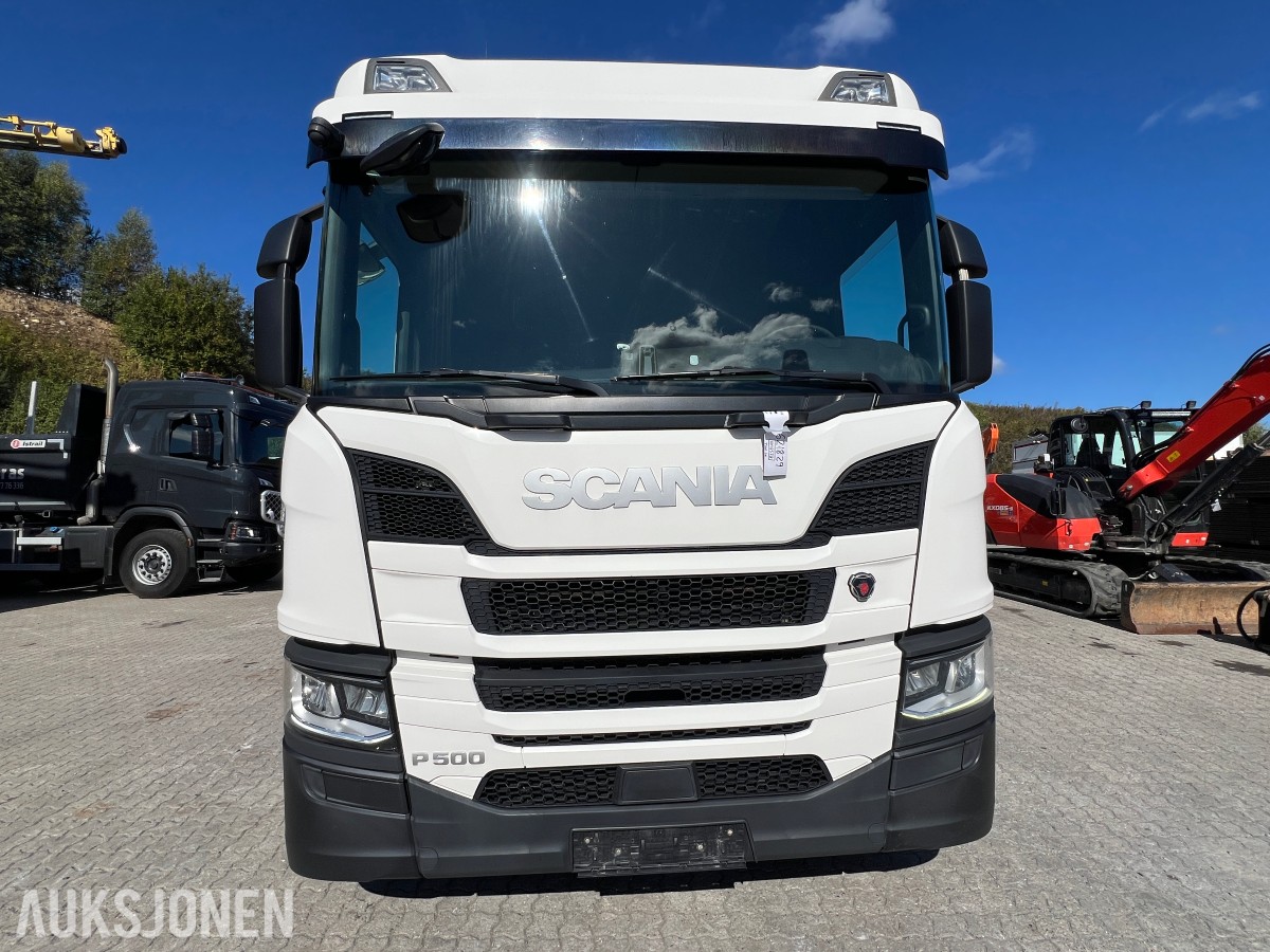 2018 Scania P 500 6x2*4NB vekselflakbil med Zepro bakløfter