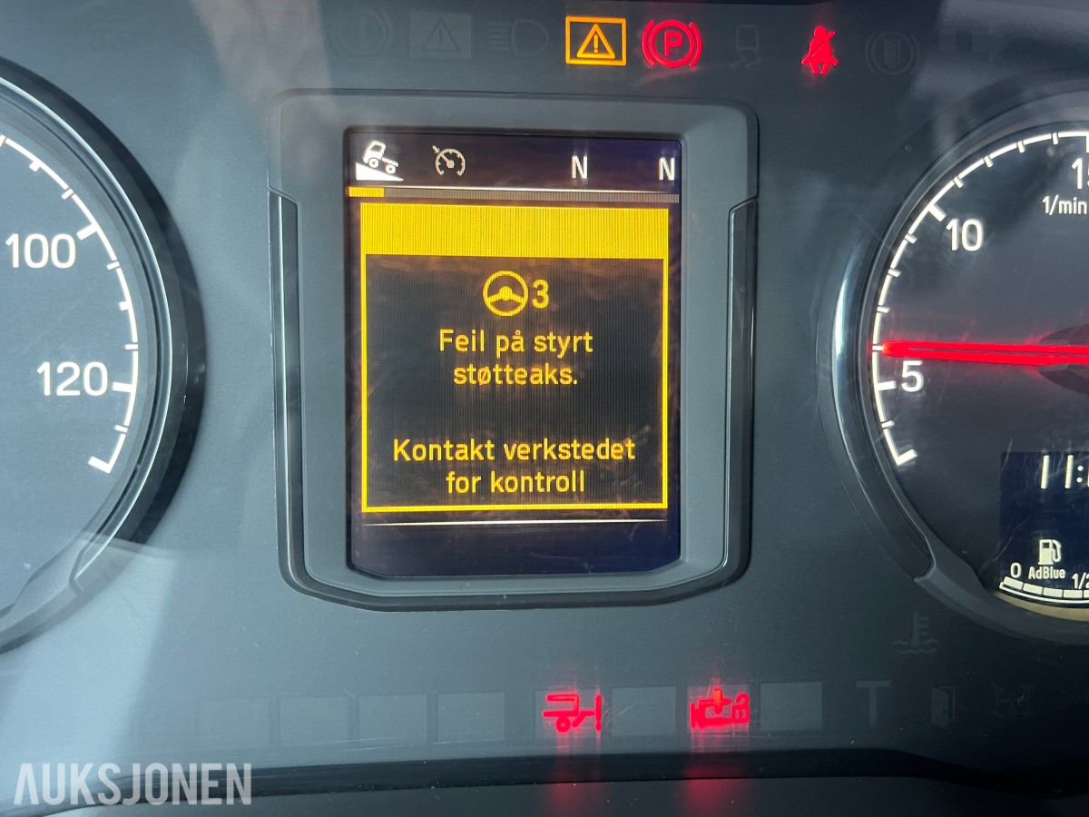 2018 Scania P 500 6x2*4NB vekselflakbil med Zepro bakløfter