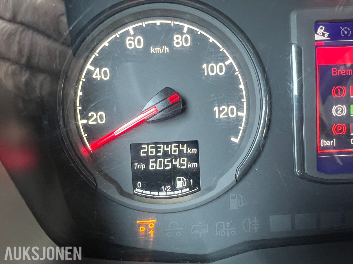 2018 Scania P 500 6x2*4NB vekselflakbil med Zepro bakløfter