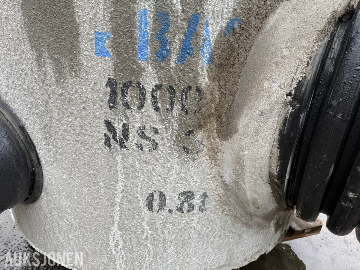 SKARPNES OVERVANNSKUM Ø1100 MM