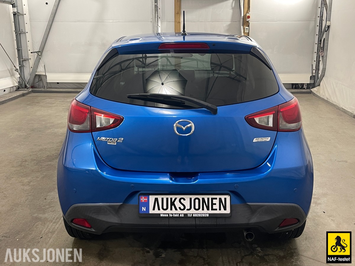 2016 Mazda 2 90HK KJØREFELTASSISTENT NAVI CRUISE NØKKELFRI