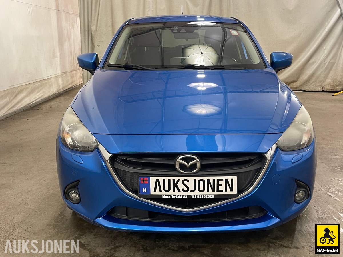 2016 Mazda 2 90HK KJØREFELTASSISTENT NAVI CRUISE NØKKELFRI