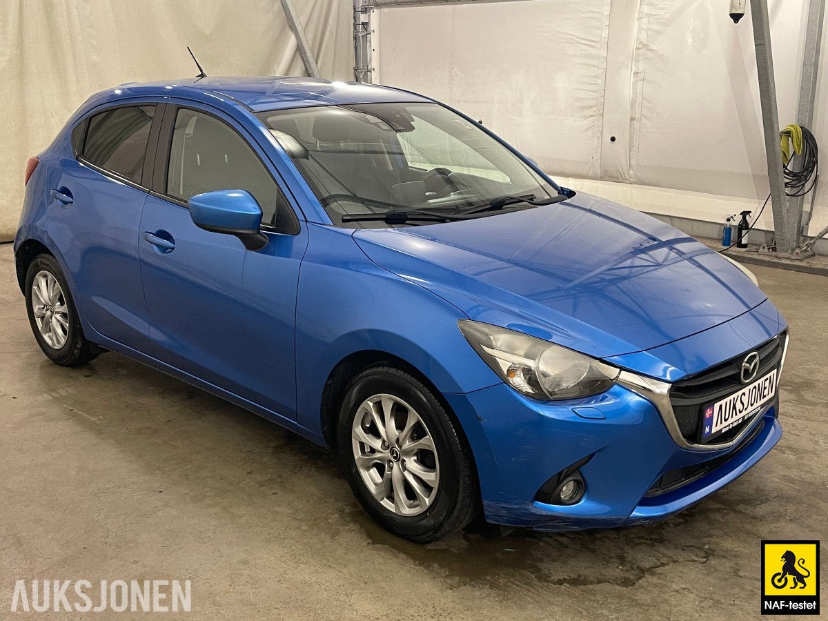 2016 Mazda 2 90HK KJØREFELTASSISTENT NAVI CRUISE NØKKELFRI