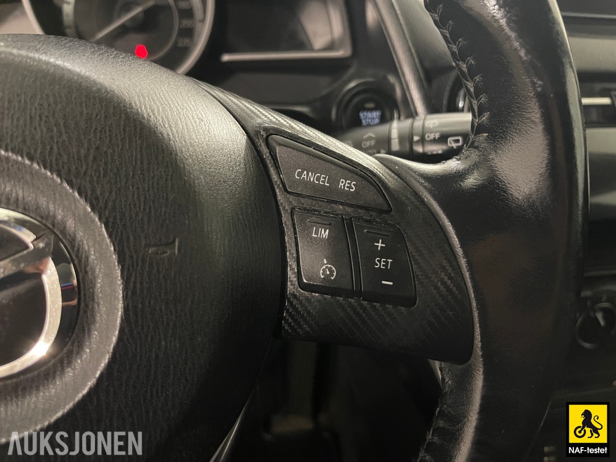 2016 Mazda 2 90HK KJØREFELTASSISTENT NAVI CRUISE NØKKELFRI