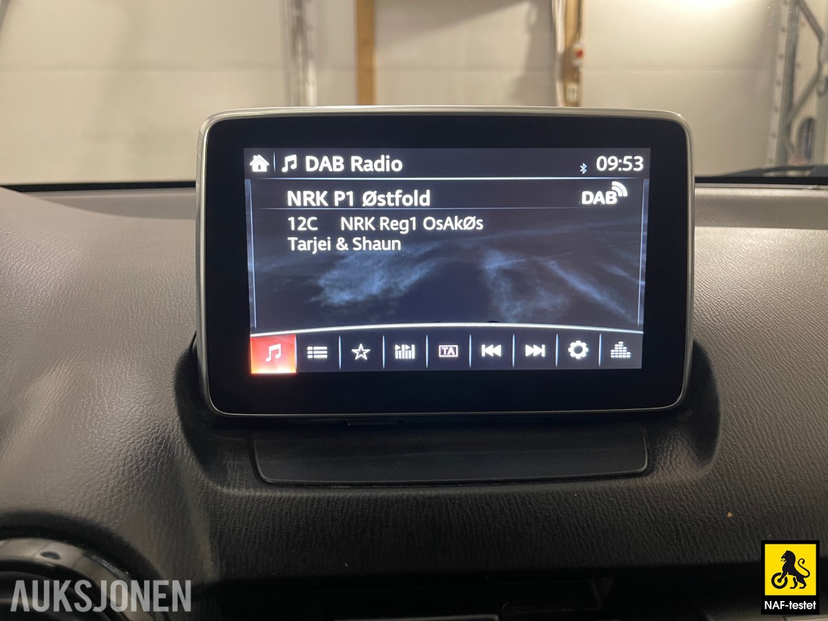 2016 Mazda 2 90HK KJØREFELTASSISTENT NAVI CRUISE NØKKELFRI