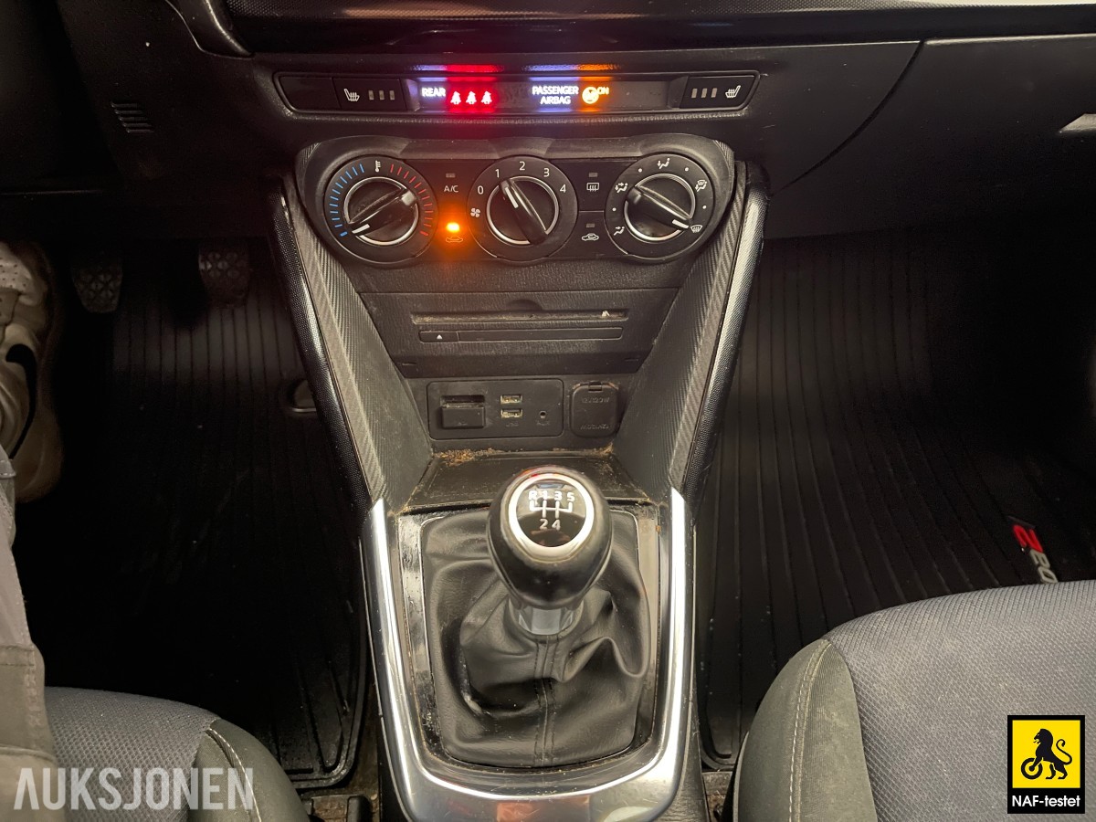 2016 Mazda 2 90HK KJØREFELTASSISTENT NAVI CRUISE NØKKELFRI