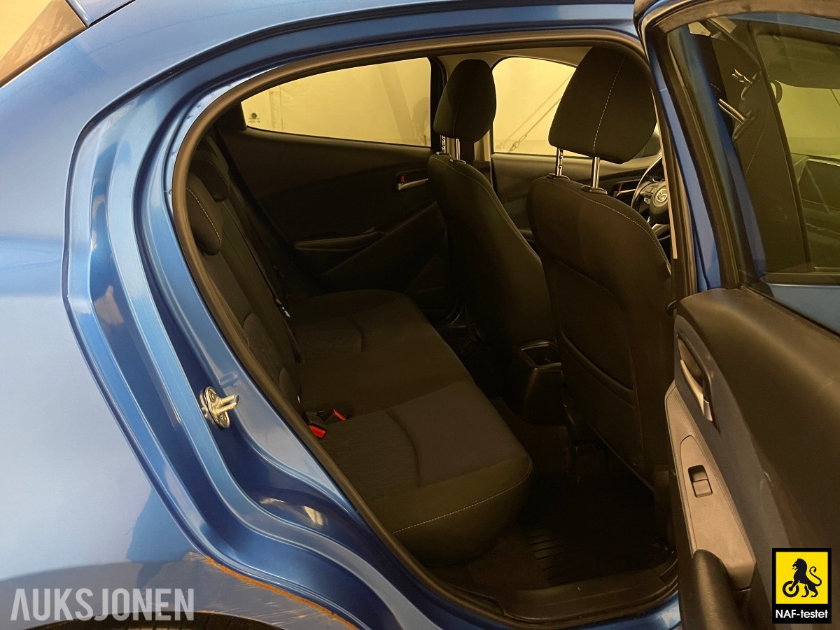 2016 Mazda 2 90HK KJØREFELTASSISTENT NAVI CRUISE NØKKELFRI