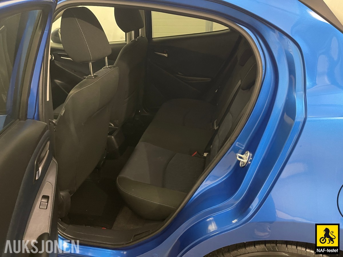 2016 Mazda 2 90HK KJØREFELTASSISTENT NAVI CRUISE NØKKELFRI