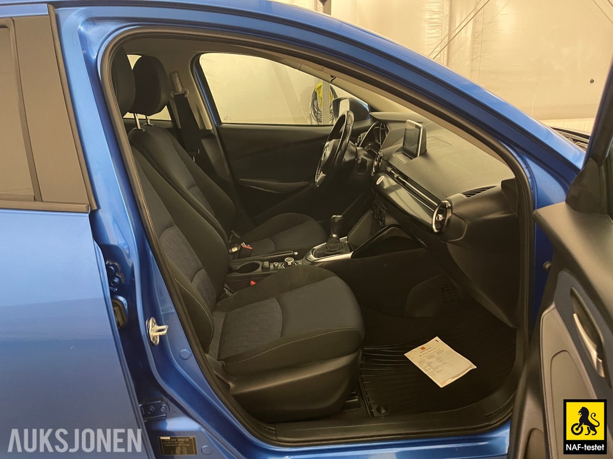 2016 Mazda 2 90HK KJØREFELTASSISTENT NAVI CRUISE NØKKELFRI