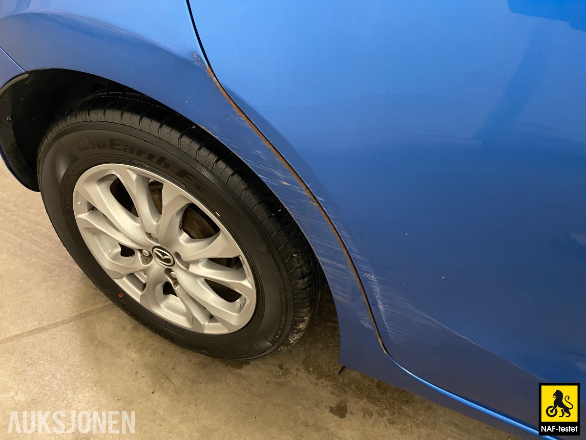 2016 Mazda 2 90HK KJØREFELTASSISTENT NAVI CRUISE NØKKELFRI
