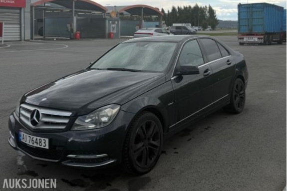 2011 Mercedes-Benz C-Klasse C180, Automat, Cruisekontroll, S+V dekk, EU OK til 02.2028