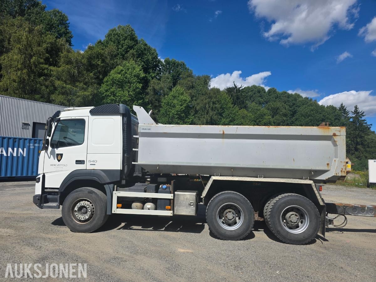 2014 Volvo FMX 540 6x4 tippbil, Sörling tippkasse