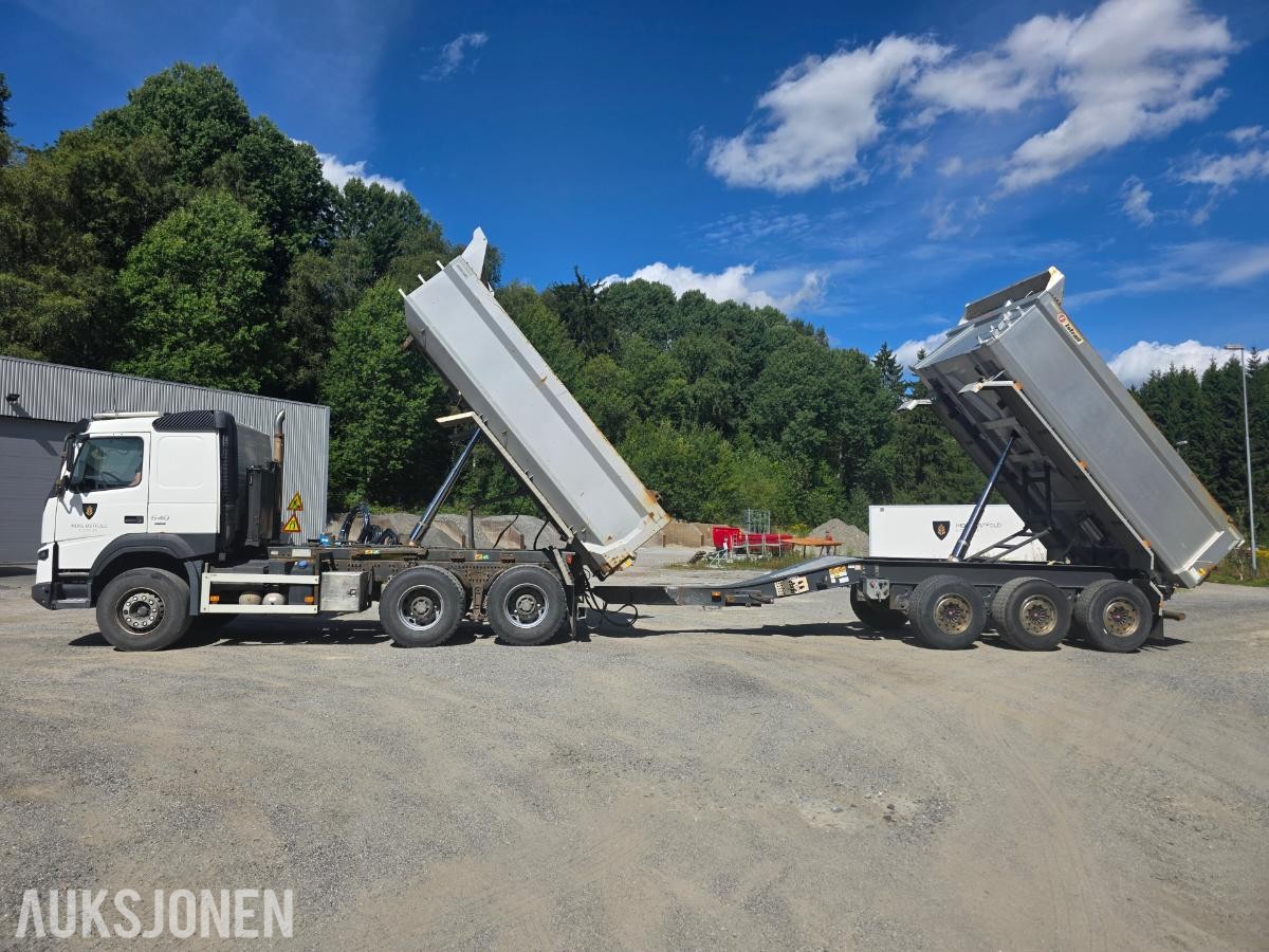 2014 Volvo FMX 540 6x4 tippbil, Sörling tippkasse