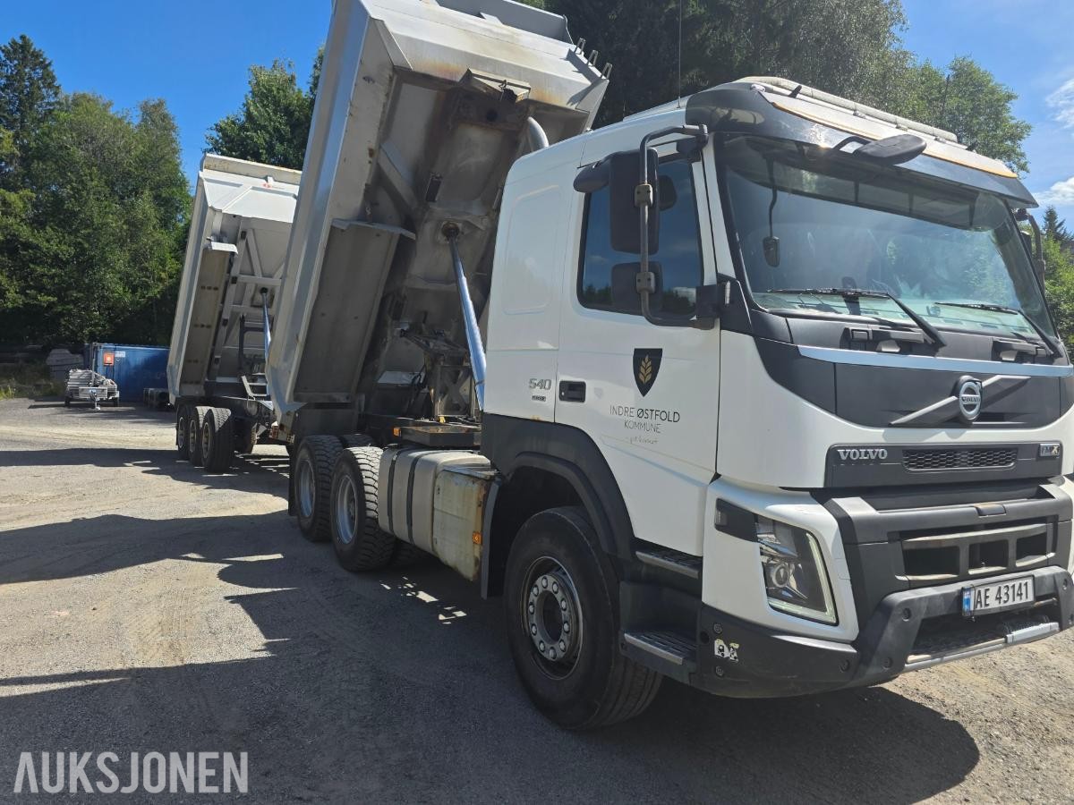 2014 Volvo FMX 540 6x4 tippbil, Sörling tippkasse