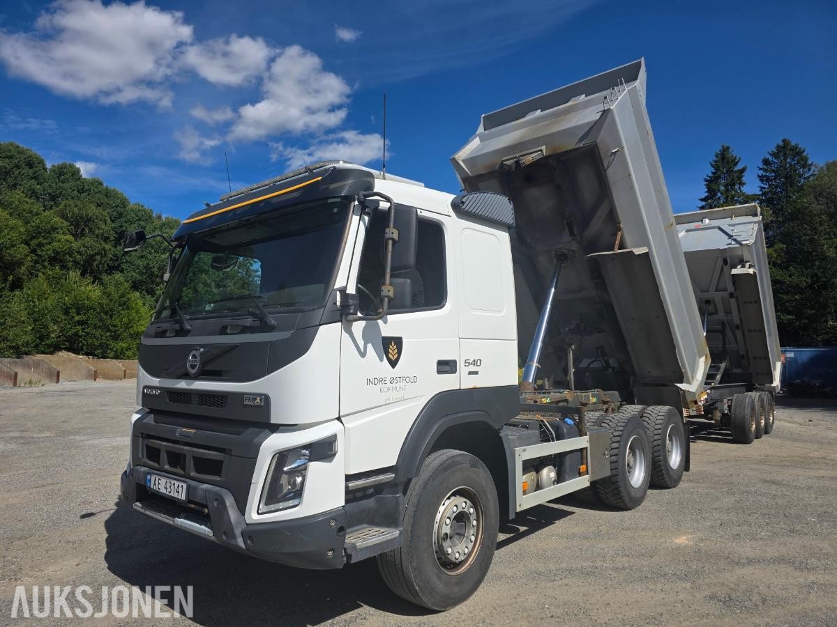 2014 Volvo FMX 540 6x4 tippbil, Sörling tippkasse