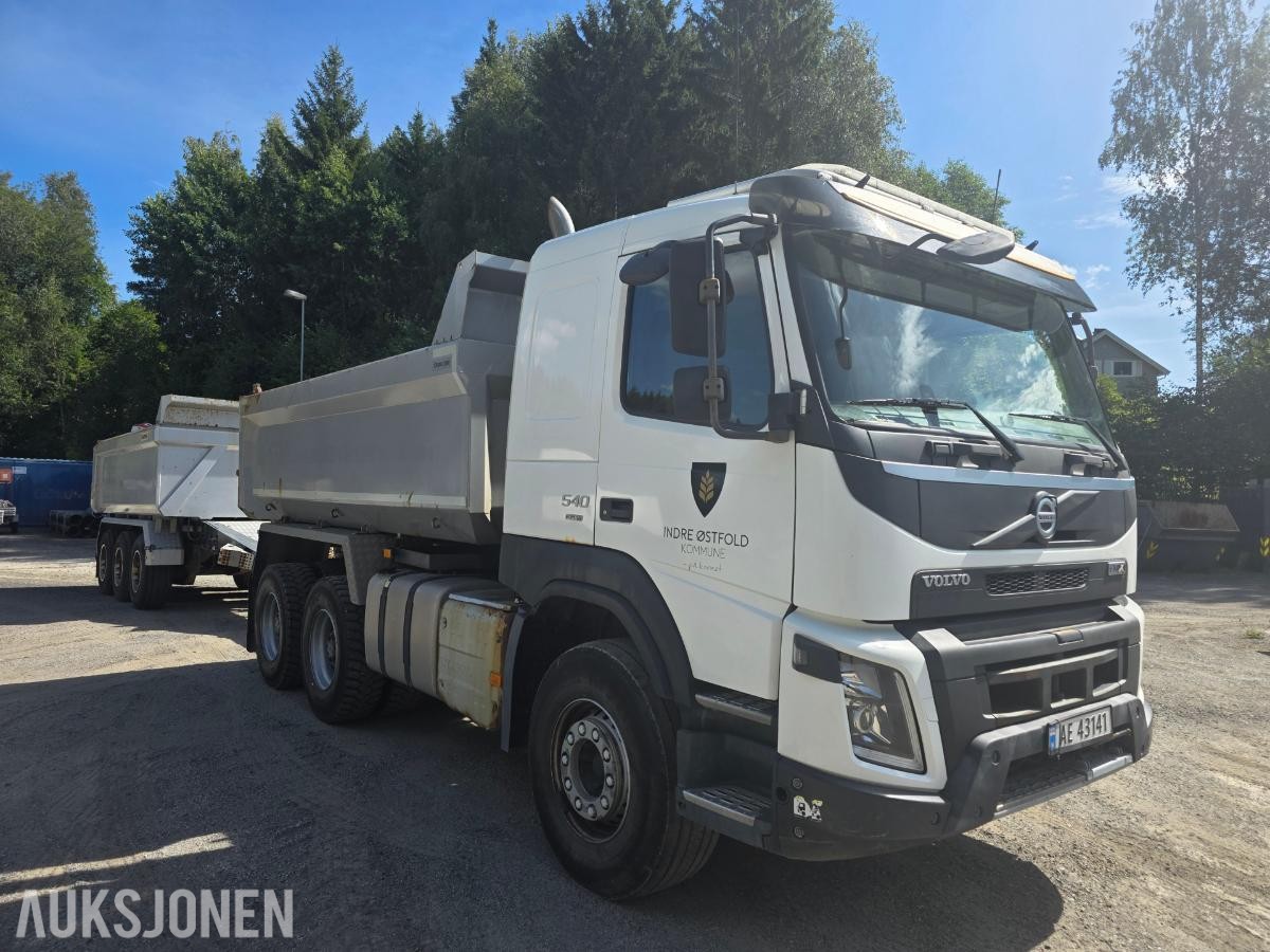 2014 Volvo FMX 540 6x4 tippbil, Sörling tippkasse