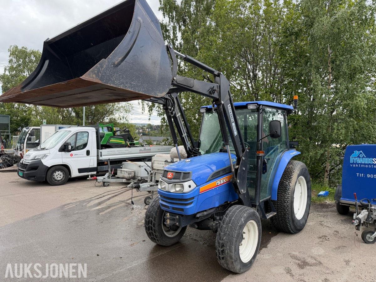 2009 Iseki TG5470 kompakt traktor m/frontlaster og skuffe