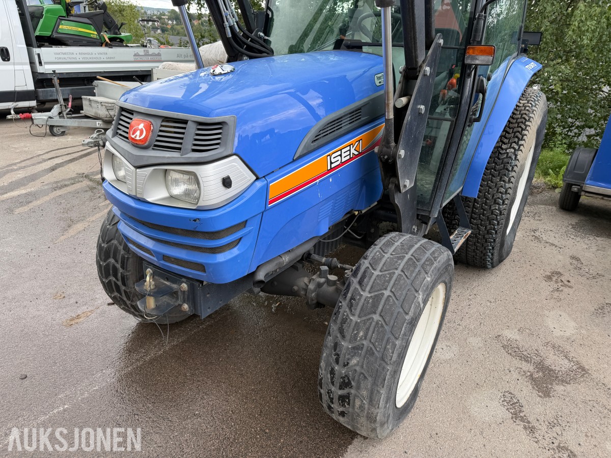 2009 Iseki TG5470 kompakt traktor m/frontlaster og skuffe