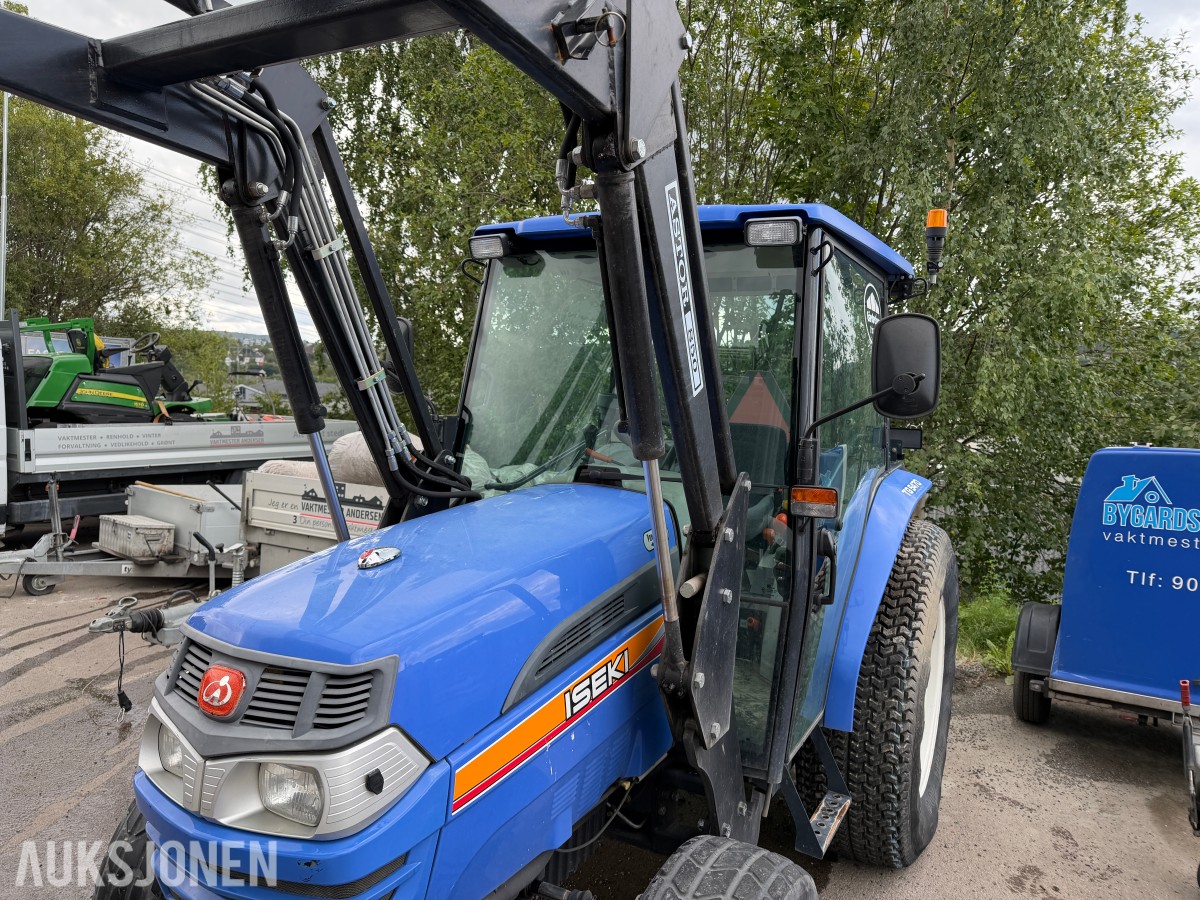 2009 Iseki TG5470 kompakt traktor m/frontlaster og skuffe