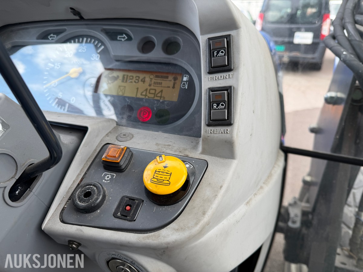 2009 Iseki TG5470 kompakt traktor m/frontlaster og skuffe