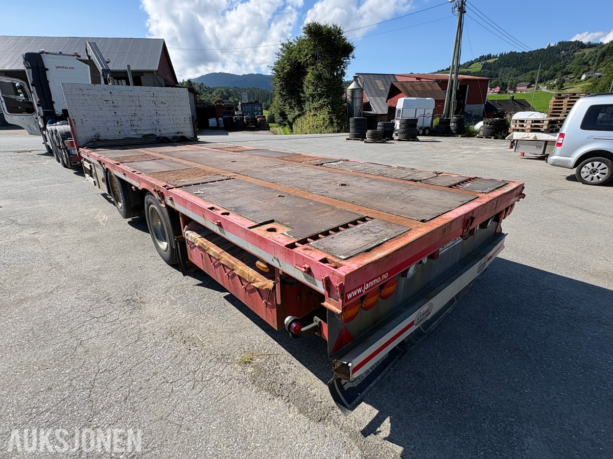 Istrail 2-akslet påhengsvogn – luftunderstell – akselløft – 15 450 kg nyttelast