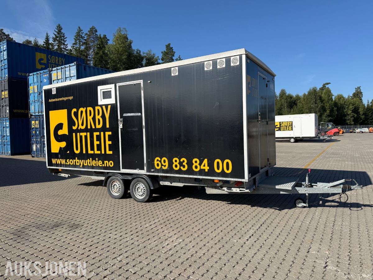 2014 Scanvogn med ren og skitten sone - skiftebrakke