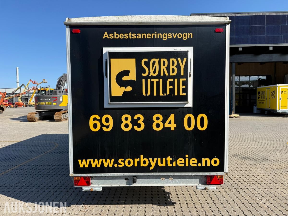 2014 Scanvogn med ren og skitten sone - skiftebrakke