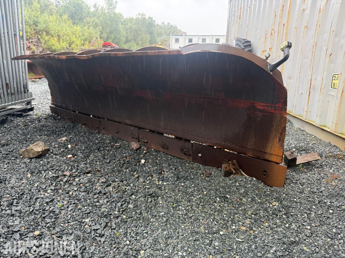 Holms TKH-101-400 4,0 m snøskjær / diagonalplog – hydraulisk sving – hjullasterfeste