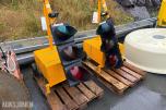 2 stk. Peter Berghaus mobile trafikklys – radar/radio – nylig service
