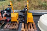2 stk. Peter Berghaus mobile trafikklys – radar/radio – nylig service