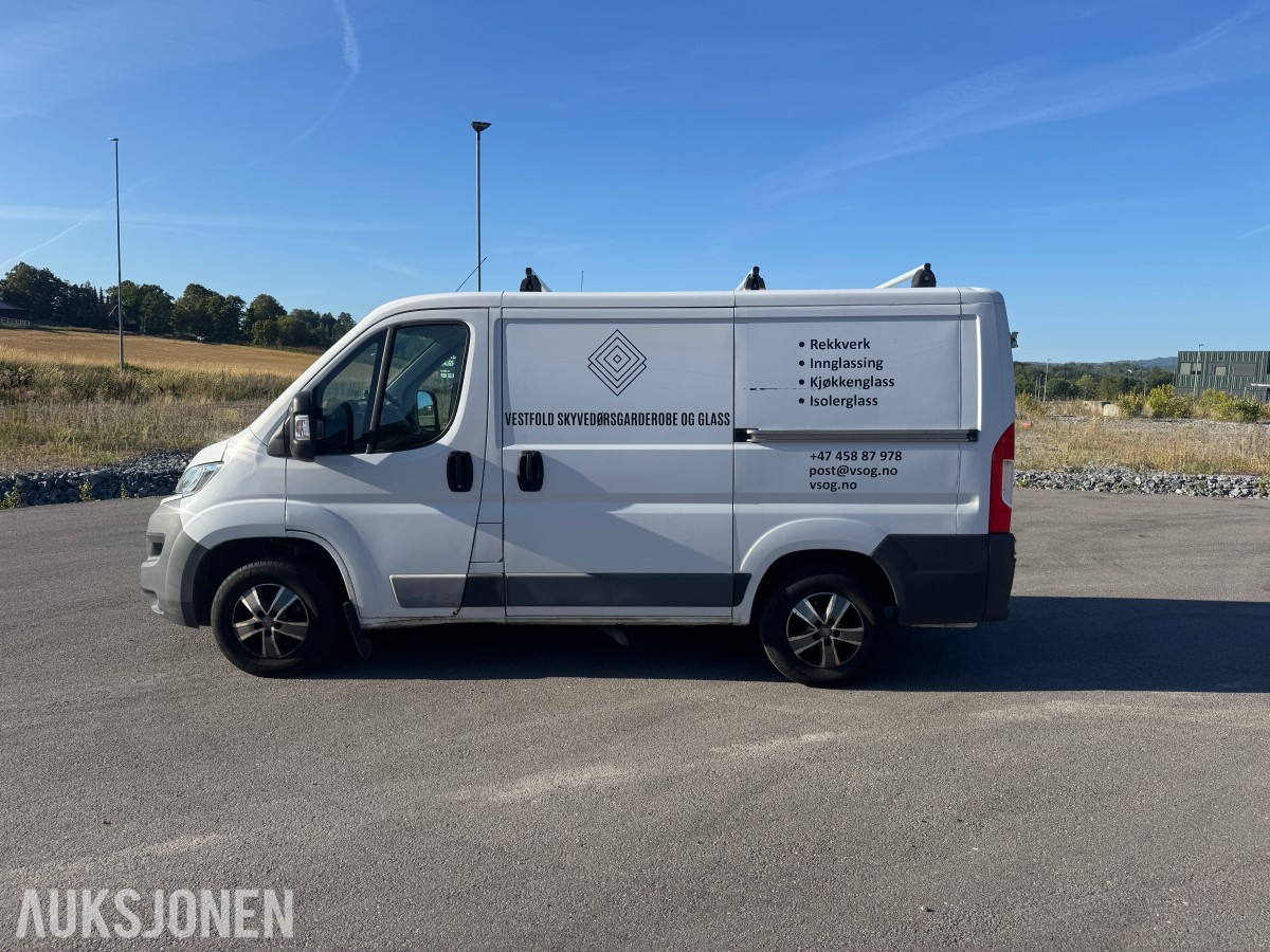 FIAT DUCATO 2.3 131HK HENGERFESTE RYGGEKAMERA