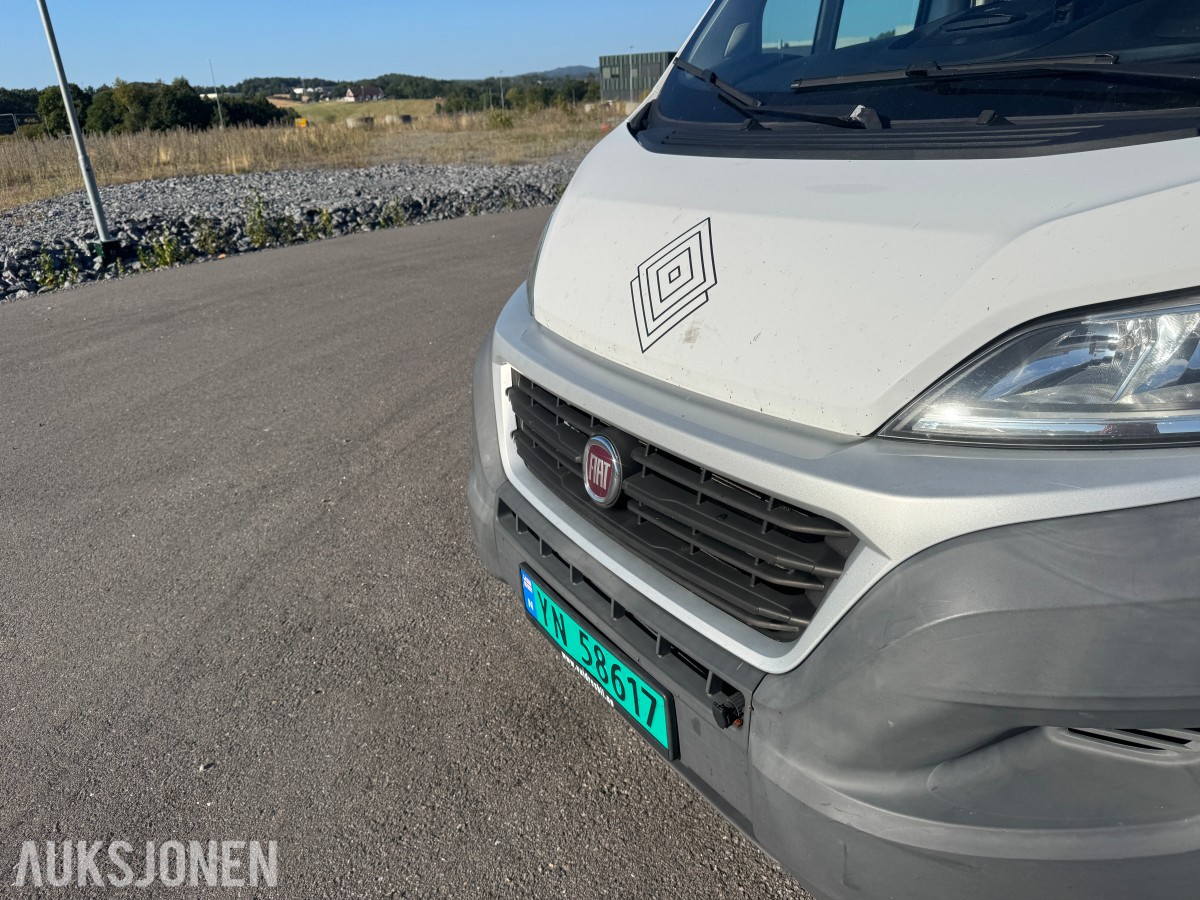 FIAT DUCATO 2.3 131HK HENGERFESTE RYGGEKAMERA