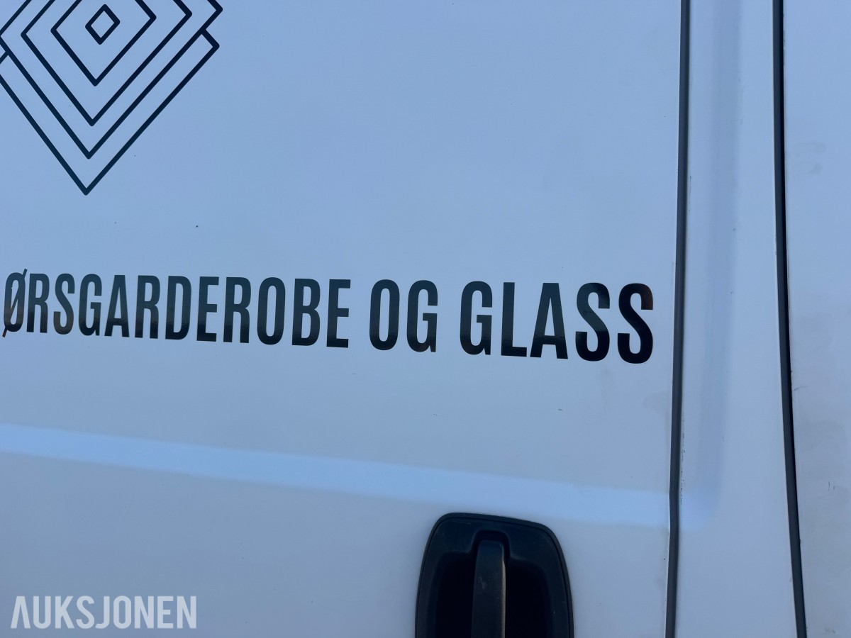 FIAT DUCATO 2.3 131HK HENGERFESTE RYGGEKAMERA