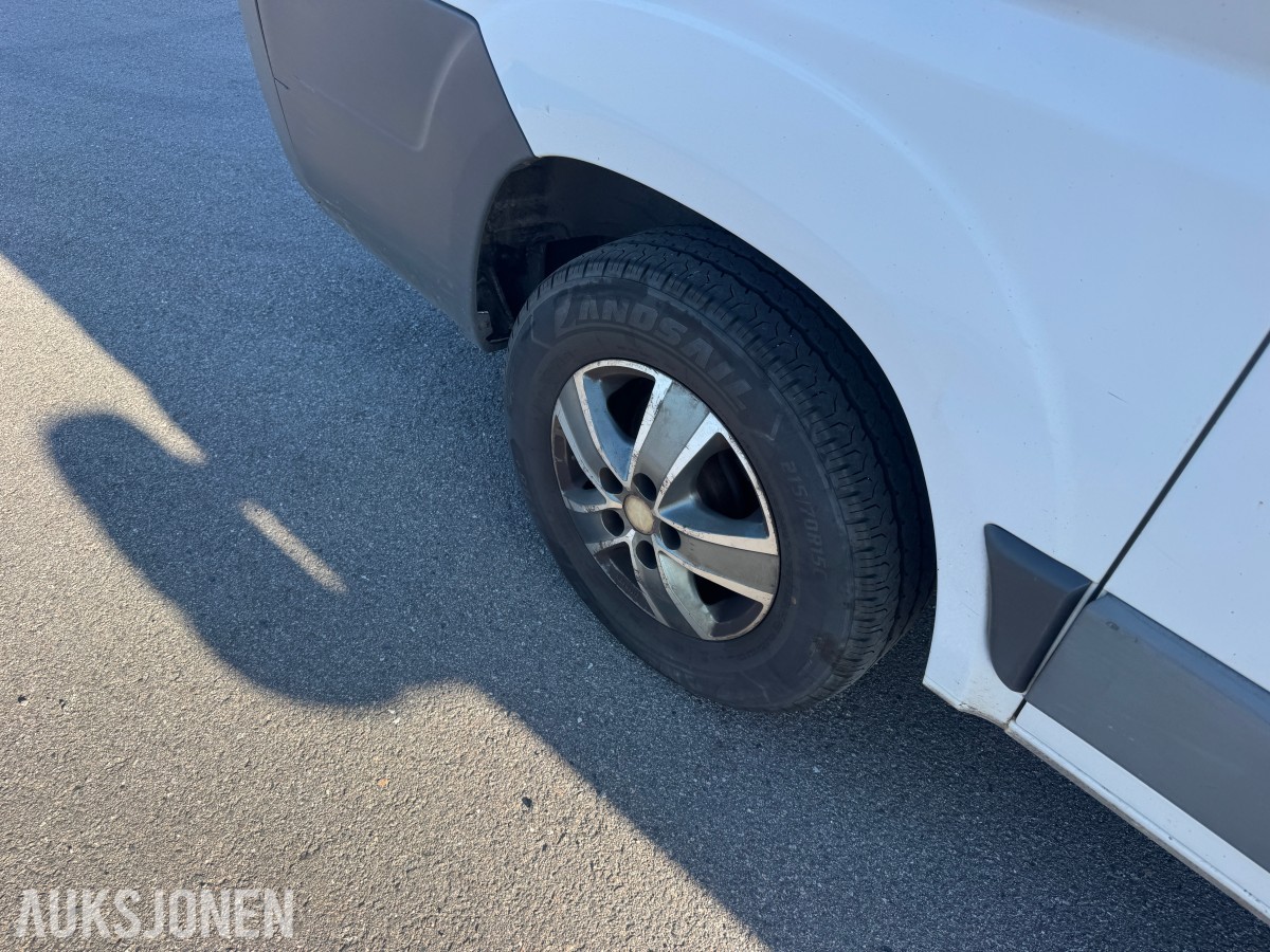 FIAT DUCATO 2.3 131HK HENGERFESTE RYGGEKAMERA