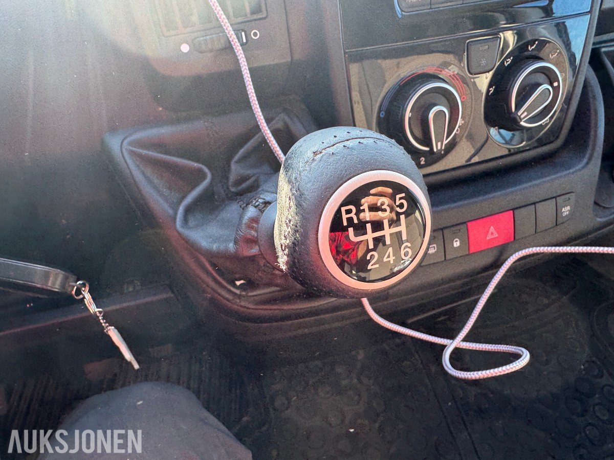 FIAT DUCATO 2.3 131HK HENGERFESTE RYGGEKAMERA