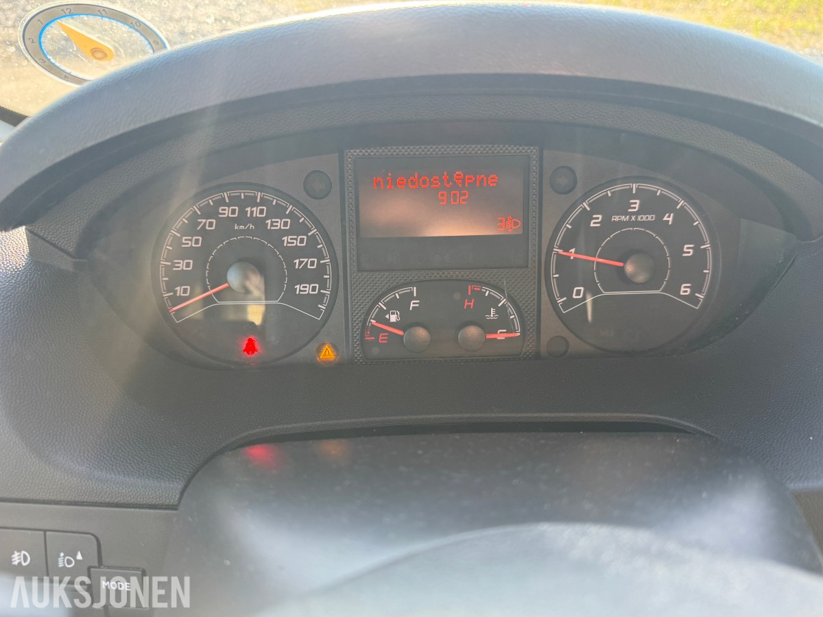 FIAT DUCATO 2.3 131HK HENGERFESTE RYGGEKAMERA