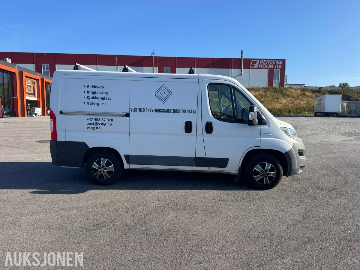 FIAT DUCATO 2.3 131HK HENGERFESTE RYGGEKAMERA