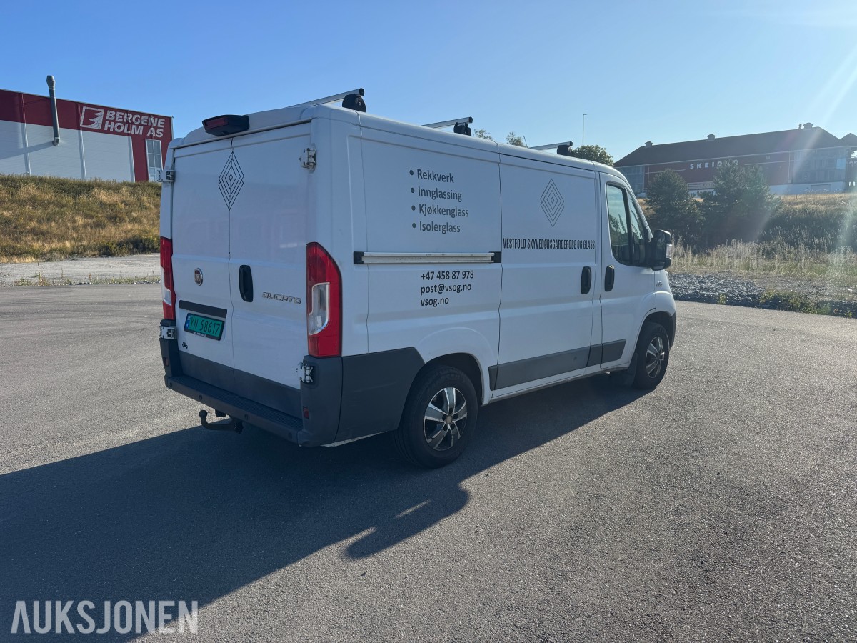 FIAT DUCATO 2.3 131HK HENGERFESTE RYGGEKAMERA