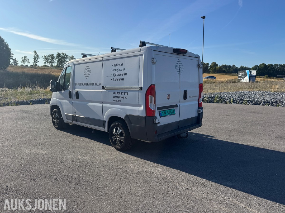 FIAT DUCATO 2.3 131HK HENGERFESTE RYGGEKAMERA