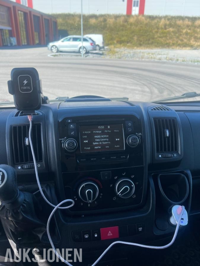 FIAT DUCATO 2.3 131HK HENGERFESTE RYGGEKAMERA