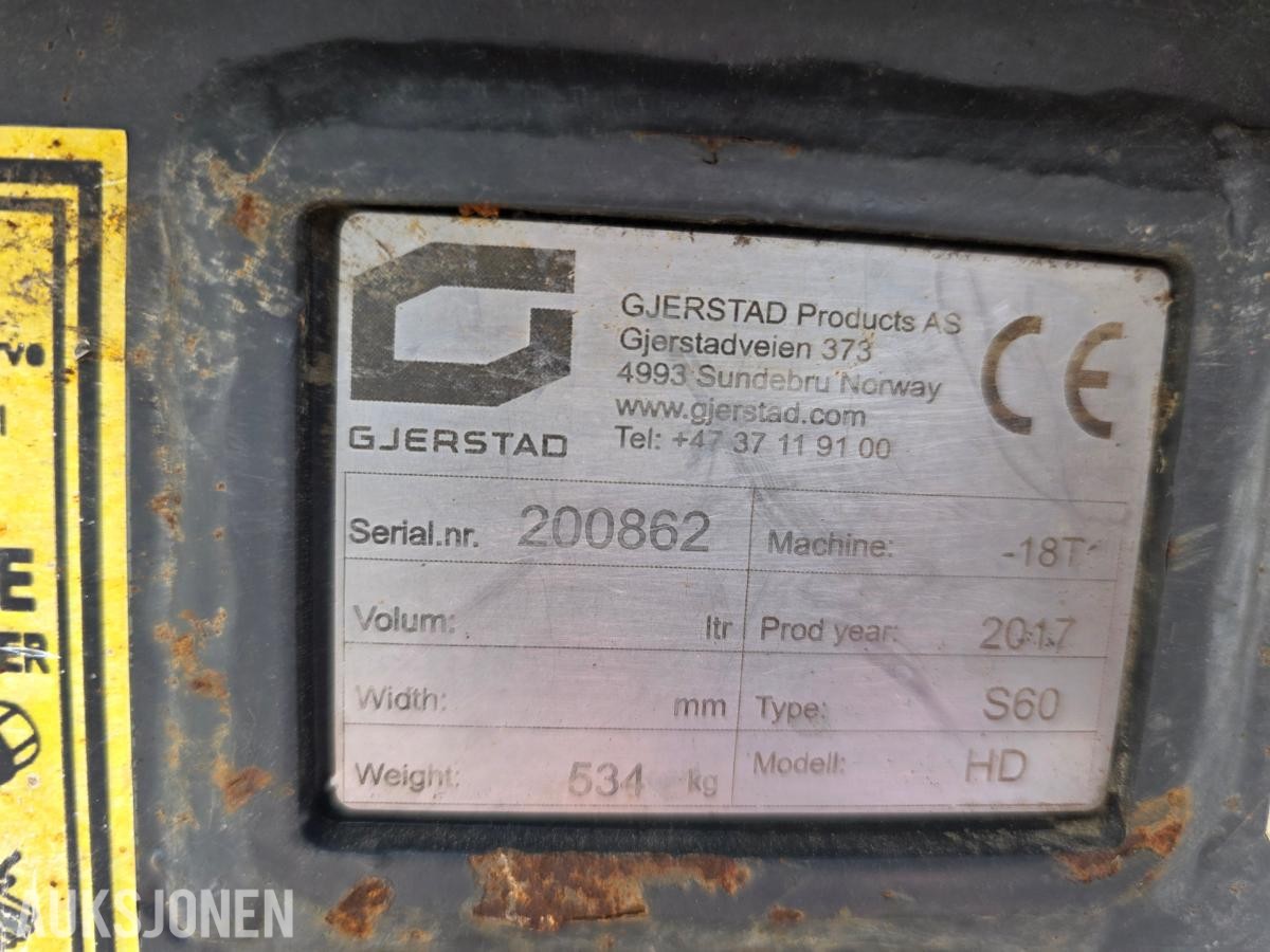 2017 Gjerstad  Kombiklo S60