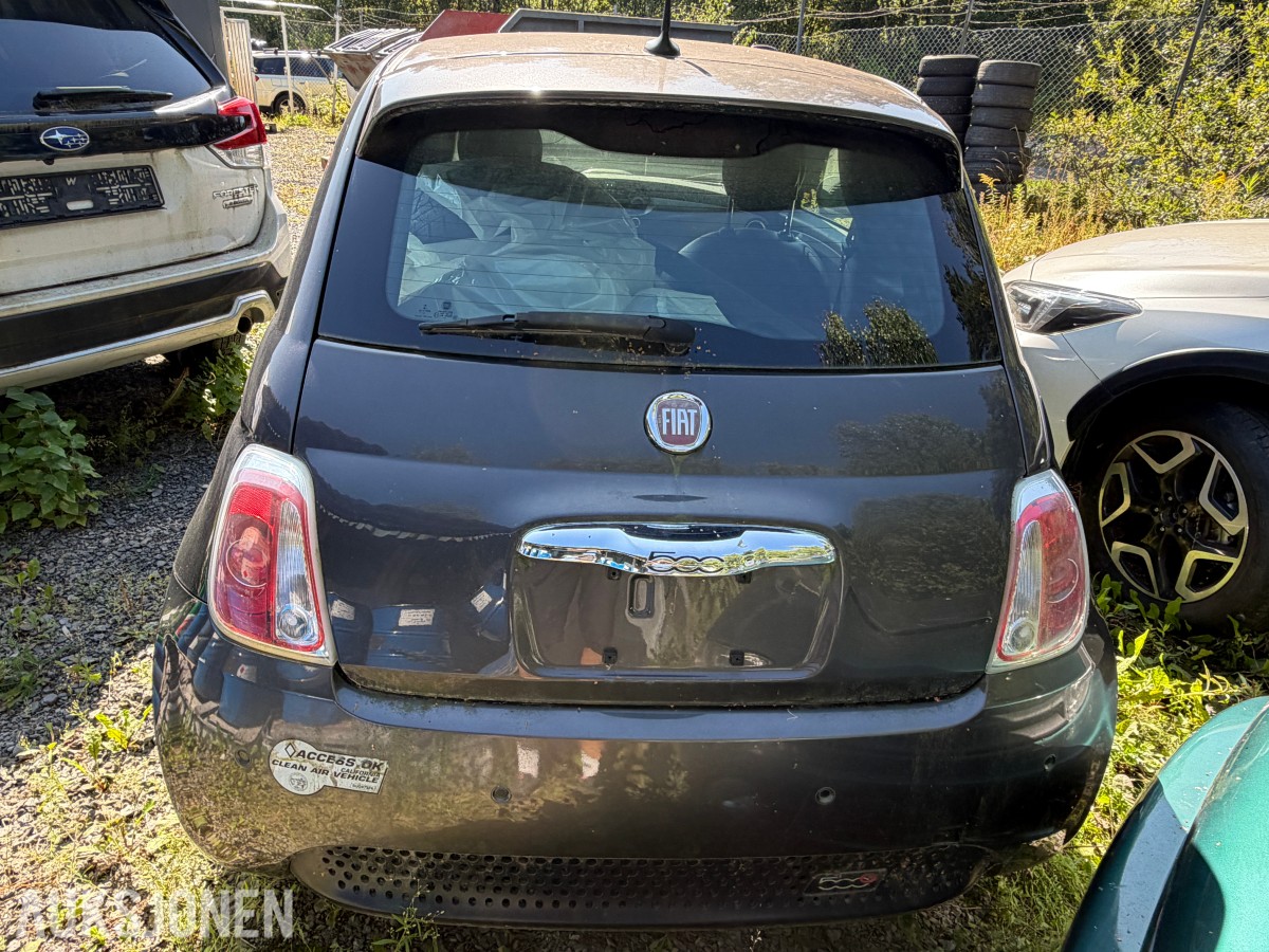 2014 Fiat 500E elektrisk / S+V dekk / Rep. objekt