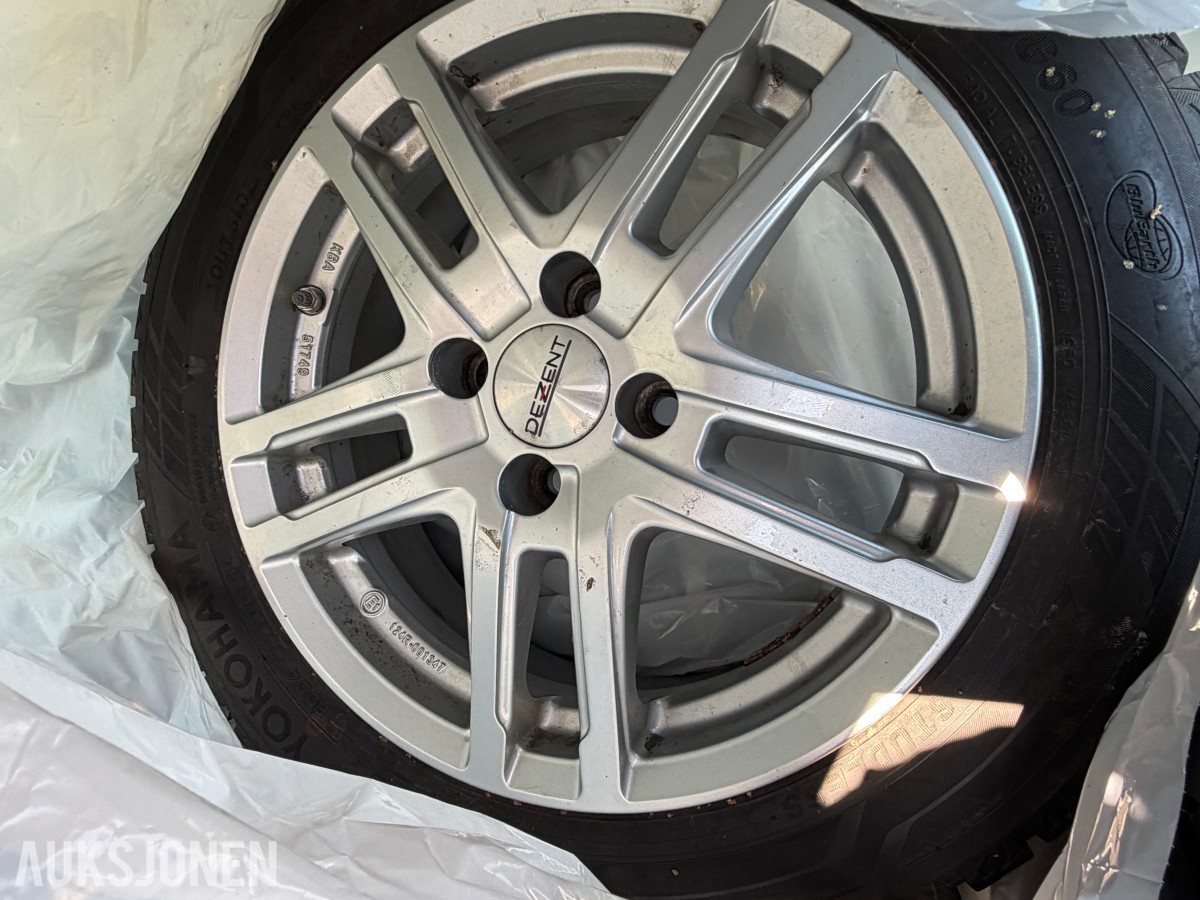 2014 Fiat 500E elektrisk / S+V dekk / Rep. objekt