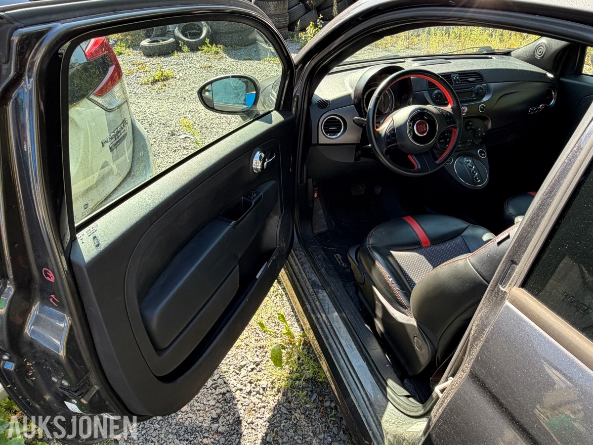 2014 Fiat 500E elektrisk / S+V dekk / Rep. objekt