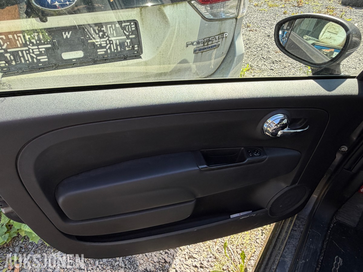 2014 Fiat 500E elektrisk / S+V dekk / Rep. objekt