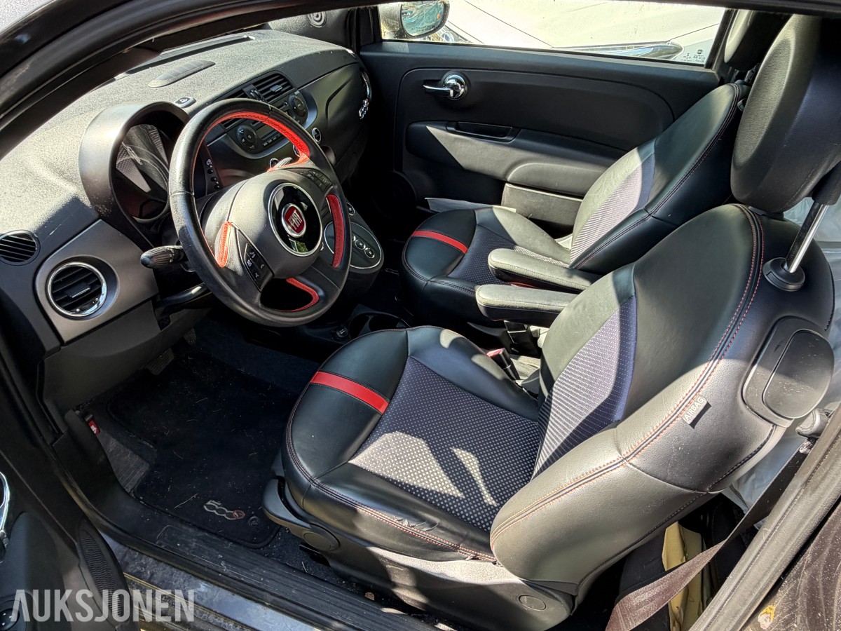 2014 Fiat 500E elektrisk / S+V dekk / Rep. objekt