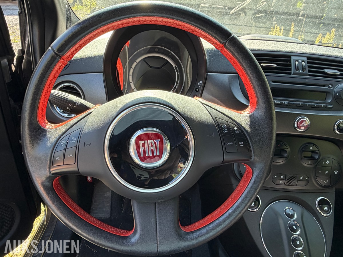 2014 Fiat 500E elektrisk / S+V dekk / Rep. objekt